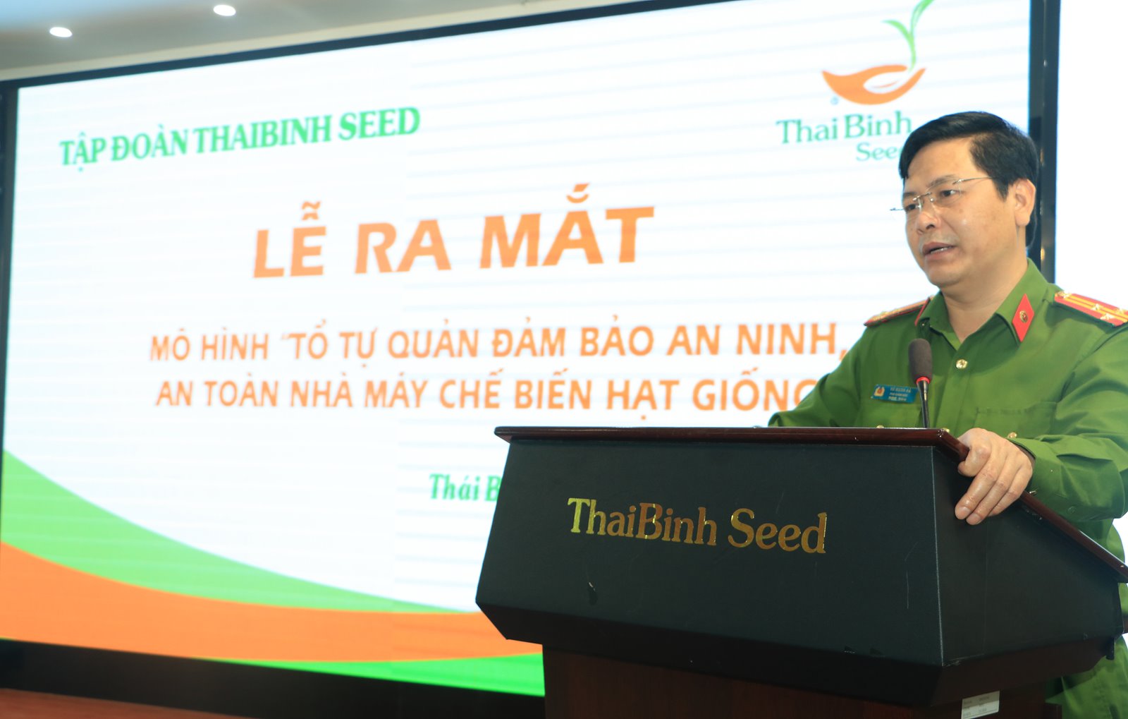 Thượng tá Vũ Mạnh Hà - Phó Giám đốc công an tỉnh Thái Bình