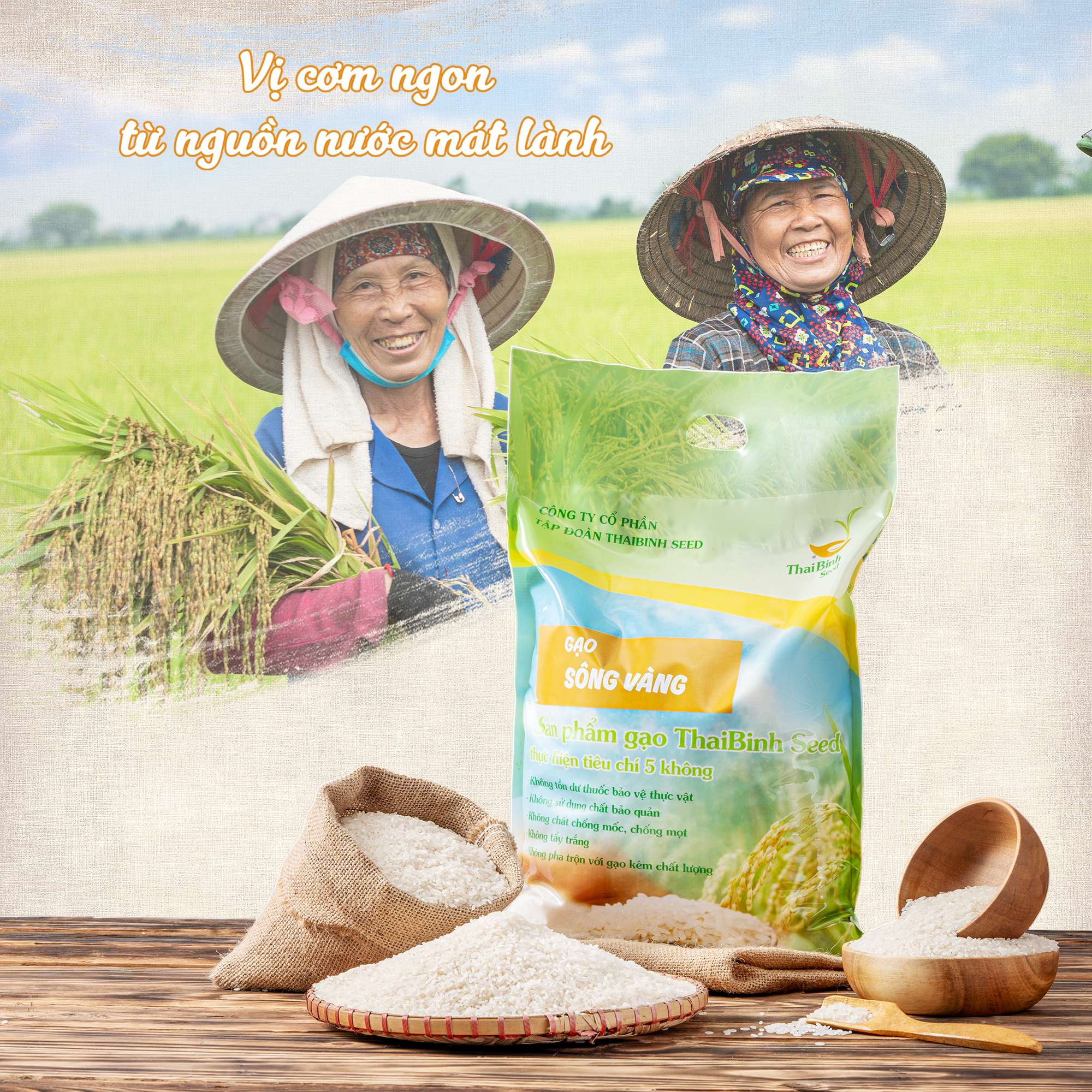 gạo sông vàng