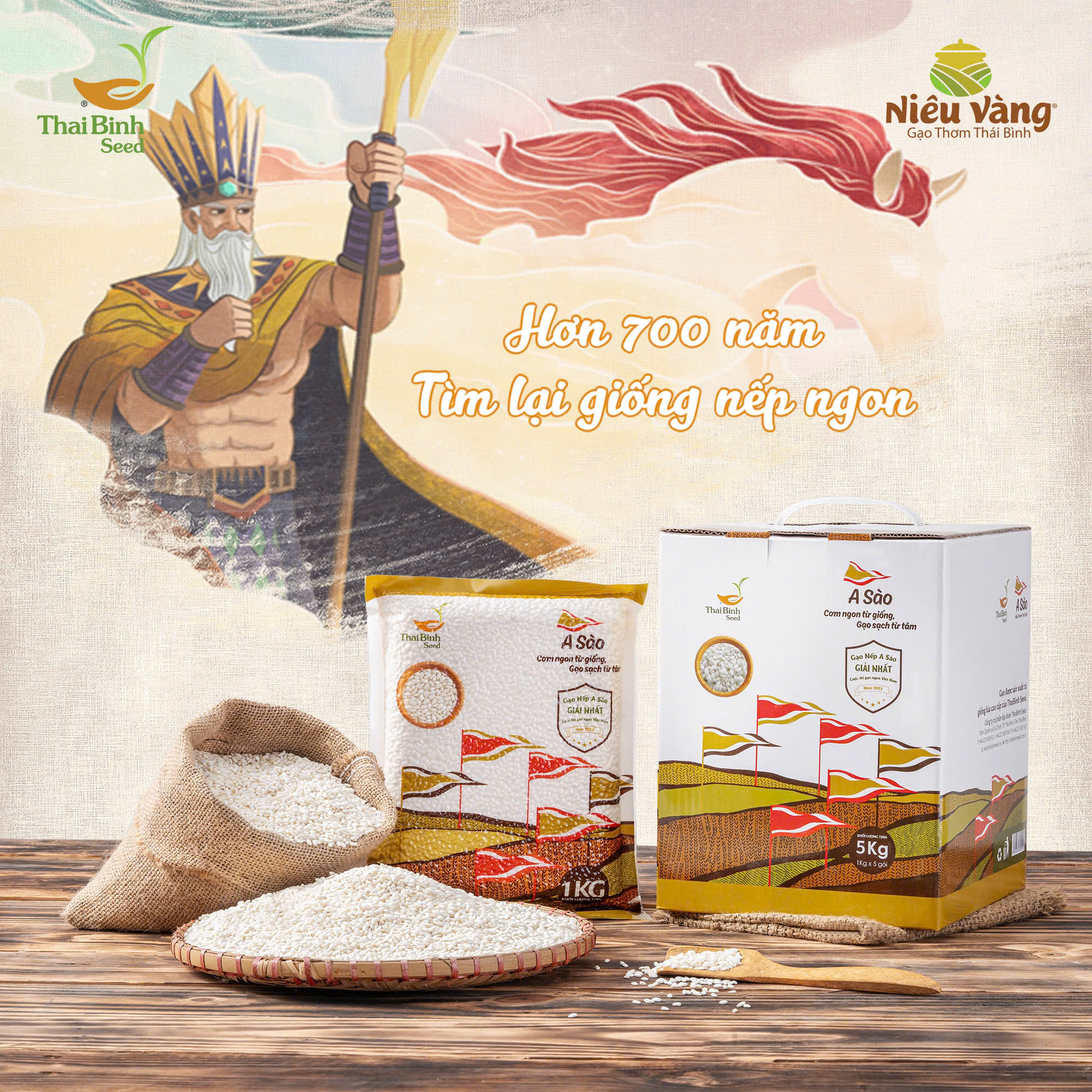 Gạo Nếp A Sào