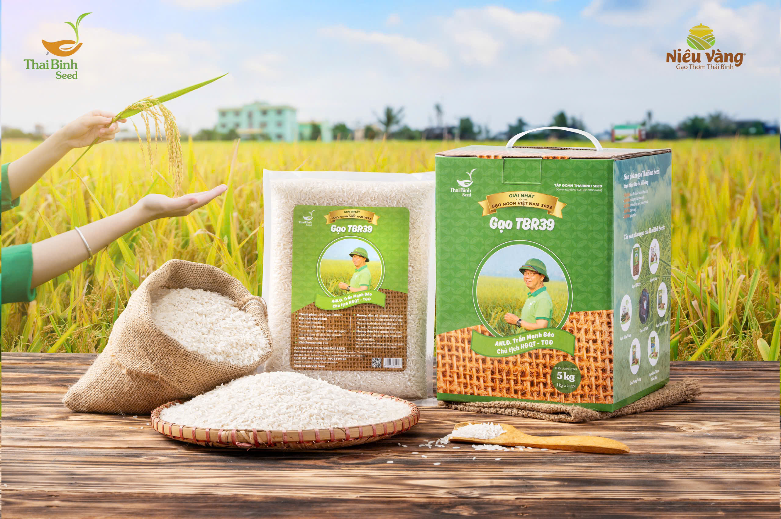 Gạo TBR39 – Gửi Trọn Hương Vị Thiên Nhiên Vào Từng Bữa Cơm