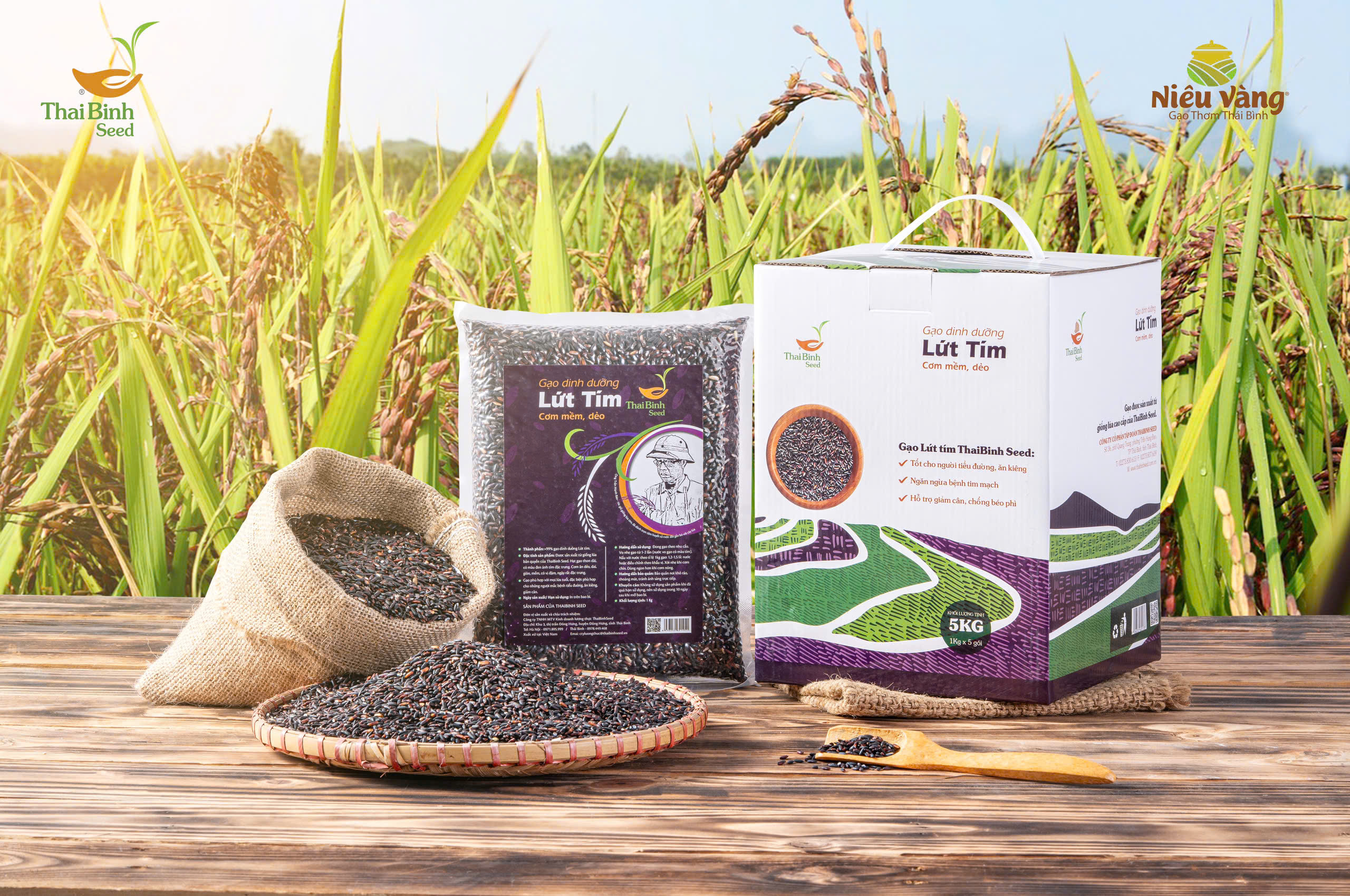 Gạo Lứt Tím